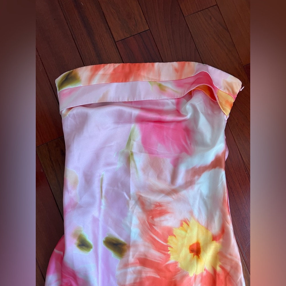 BEGINNING BOUTIQUE ✨ - Maiah Pink Floral Print Maxi Dress